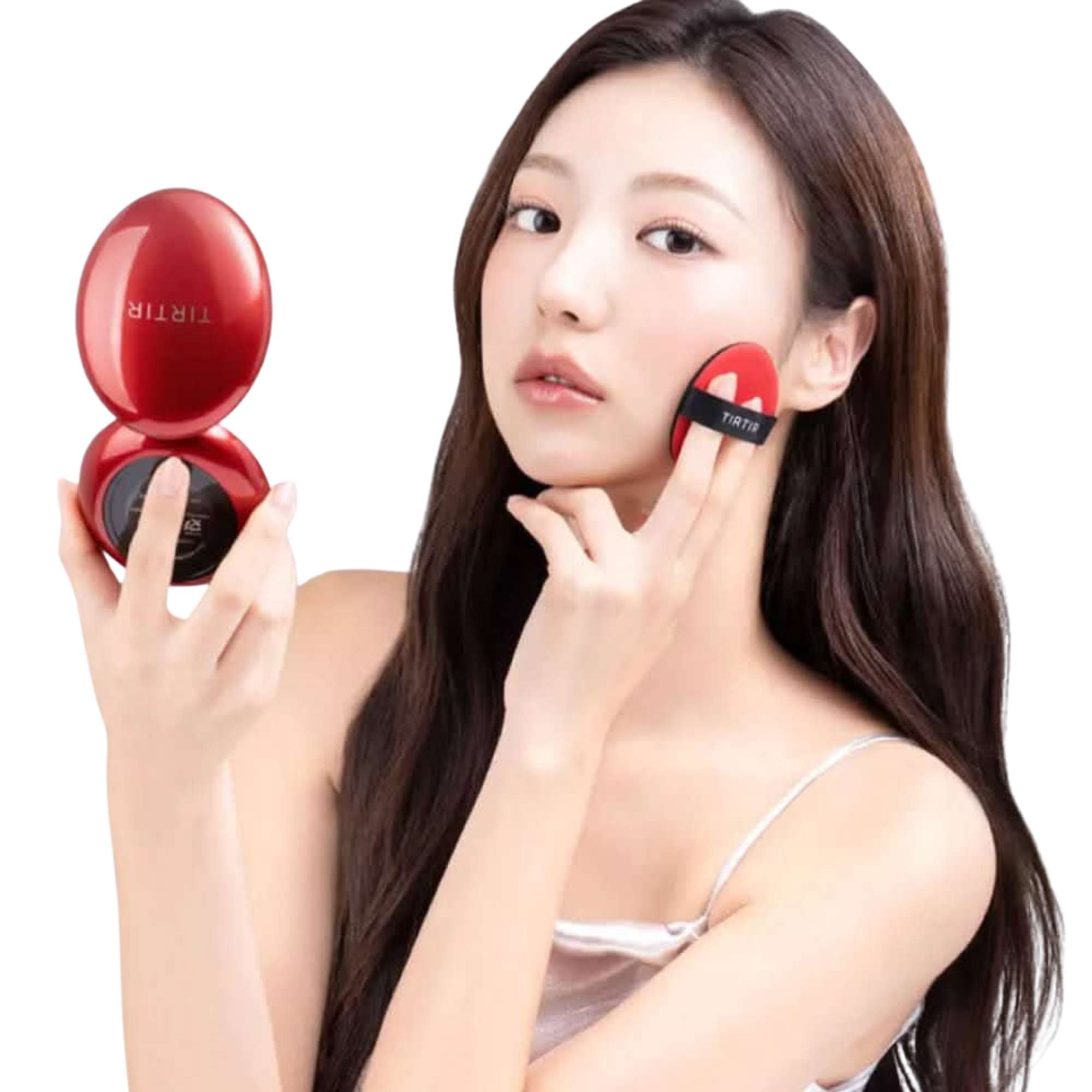 Base Mask Fit Red Cushion Tirtir tono 13N Fair Ivory - 18g TIRTIR Cosmeticos-skincare