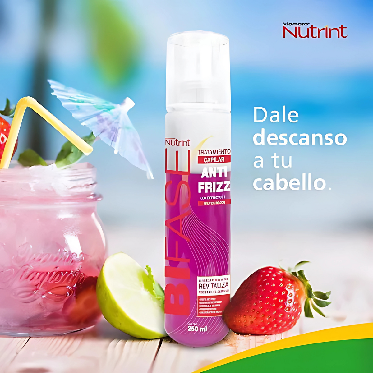 Bifase Tratamiento Capilar Anti frizz Xiomara - 250 ML