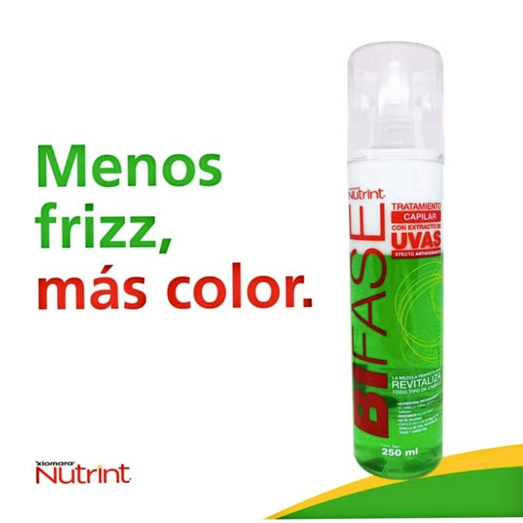 Bifase Tratamiento Capilar con Keratina y Extracto de Uva - 250 ML XIOMARA PROFESSIONAL Cosmeticos-skincare