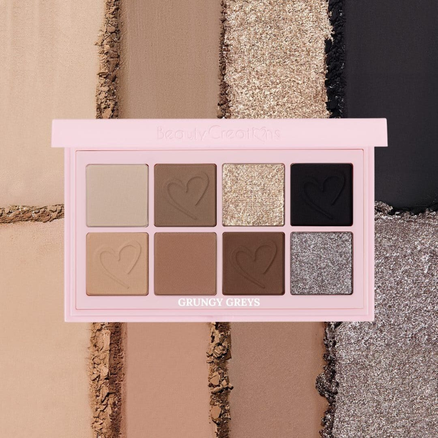 Paleta de Sombras DUET Beauty Creations - Grungy Greys