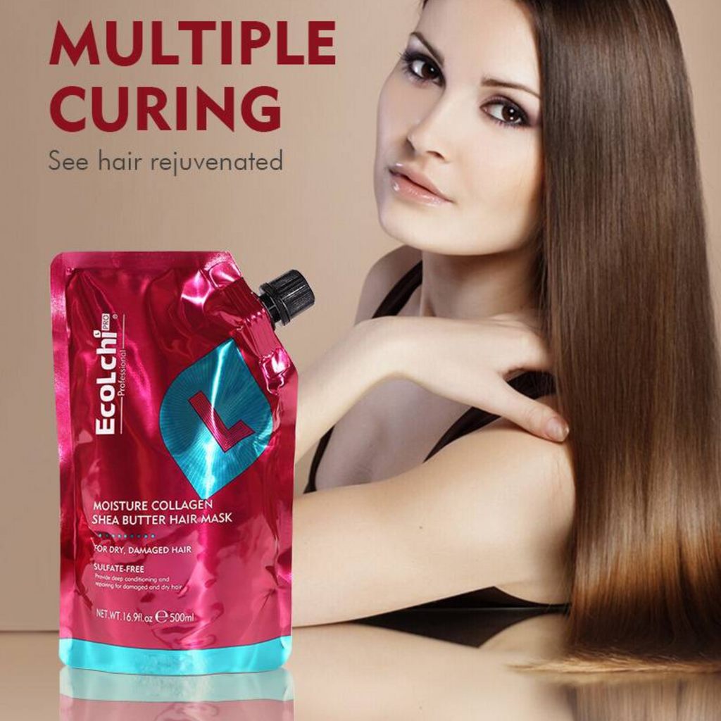 Mascarilla Capilar Hidratante de colágeno y Karité Ecolchi PRO - 500 Ml ECOLCHI PRO Cosmeticos-skincare