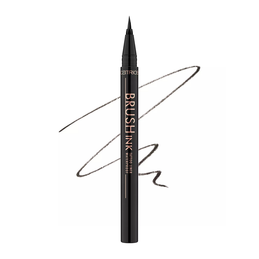 Delineador liquido Catrice - Brush ink - 010 Black Waterproof CATRICE Cosmeticos-skincare