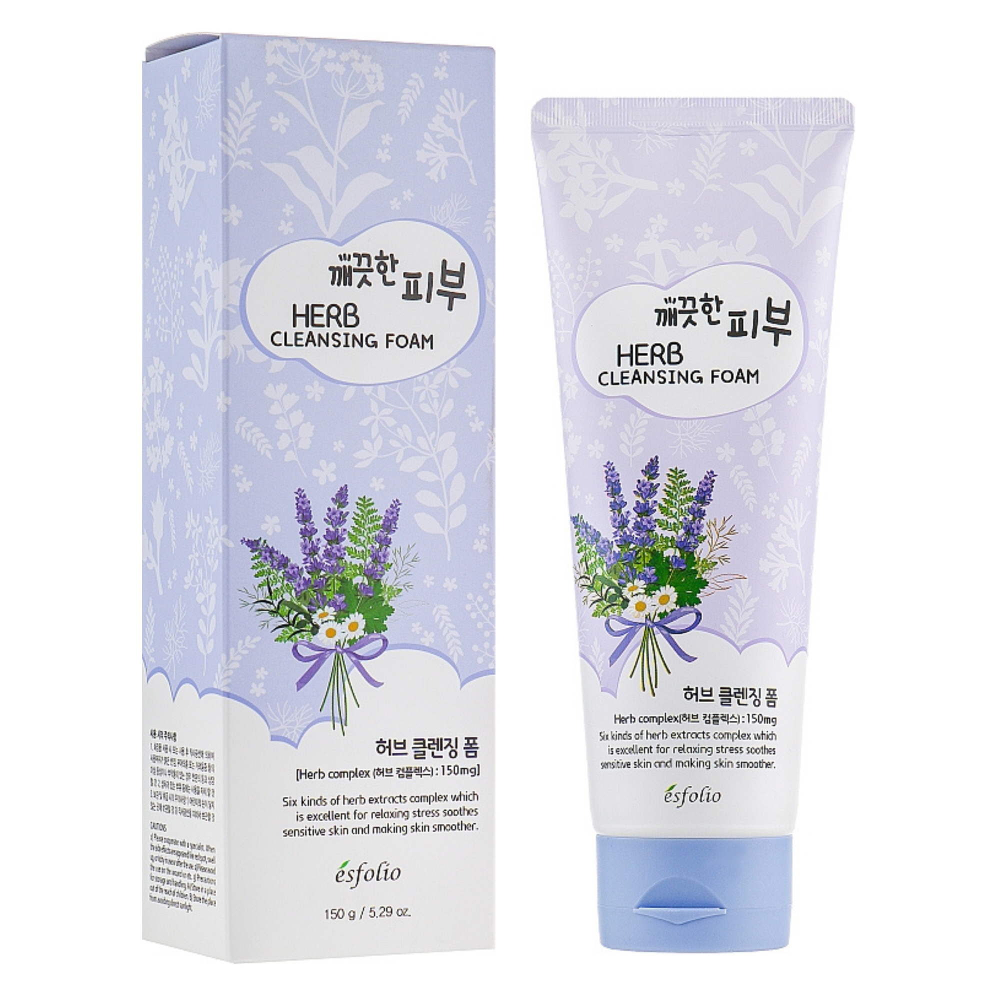 Espuma Limpiadora de Hierbas - 150G - 6220 ESFOLIO Cosmeticos-skincare