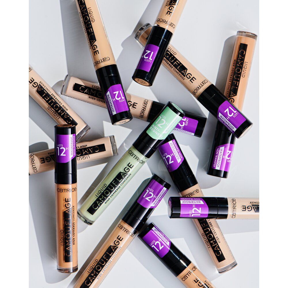 CORRECTOR LÍQUIDO CAMOUFLAGE HIGH COVERAGE - CATRICE 400 PEACH ESSENCE Cosmeticos-skincare