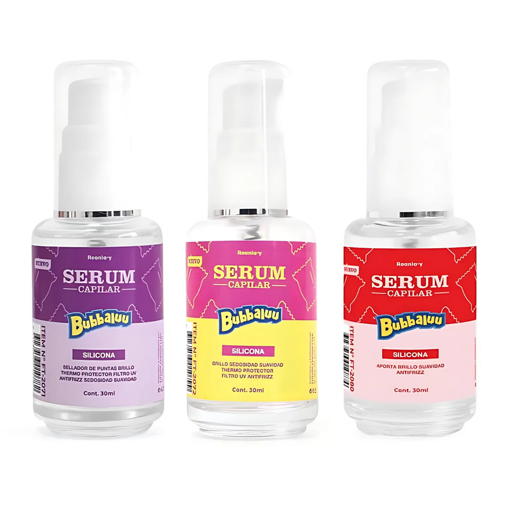 Serum Capilar Bubbaluu 30ml - Amarillo Aroma Uva BUBBALUU Cosmeticos-skincare