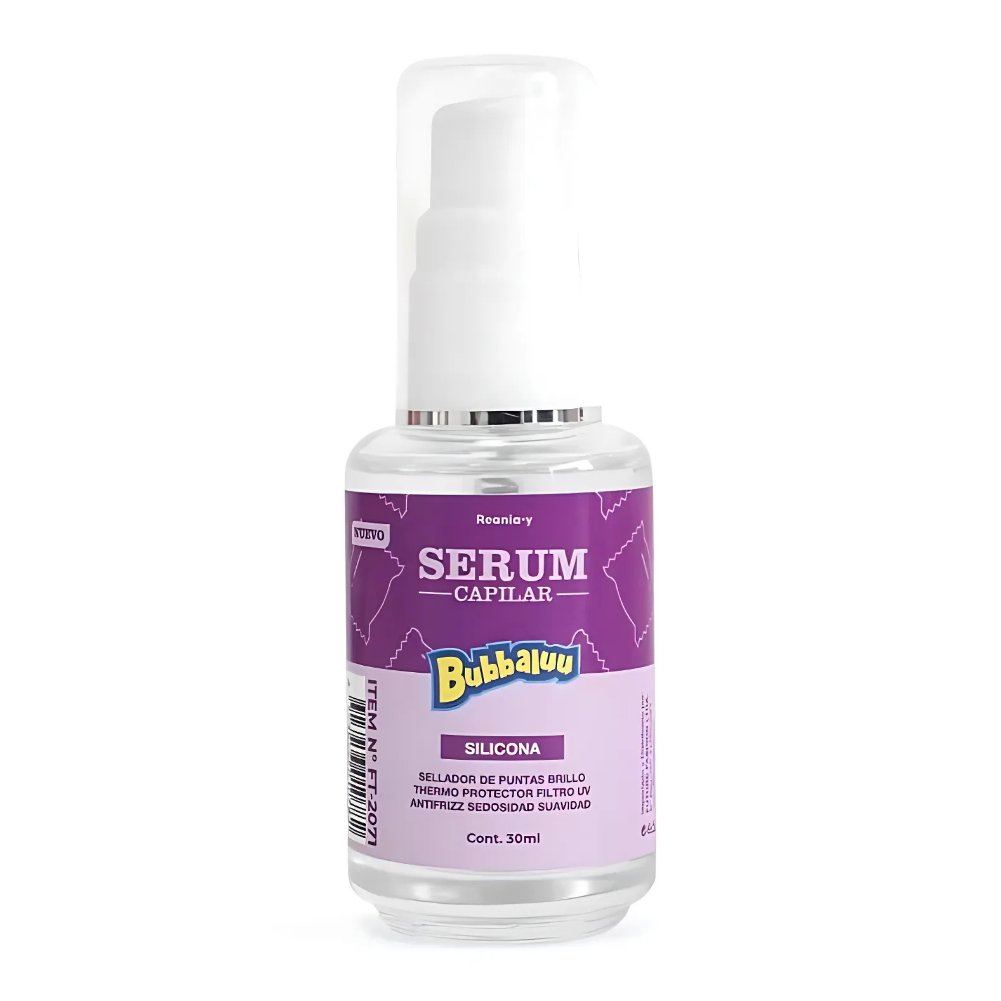 Serum Capilar Bubbaluu 30ml - Amarillo Aroma Uva BUBBALUU Cosmeticos-skincare