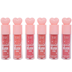 Pack 6 Rubores Liquidos Blush Silky SAS Cosmetics - Tonos Surtidos 1 - 6 SAS COSMETICS Cosmeticos-skincare