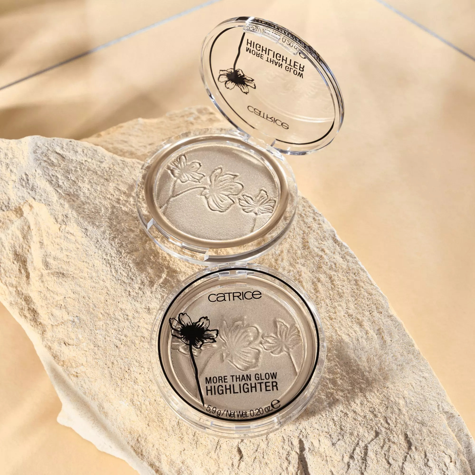 Iluminador en Polvo More Than Glow Catrice - 010 Ultimate Platinum Glaze CATRICE Cosmeticos-skincare