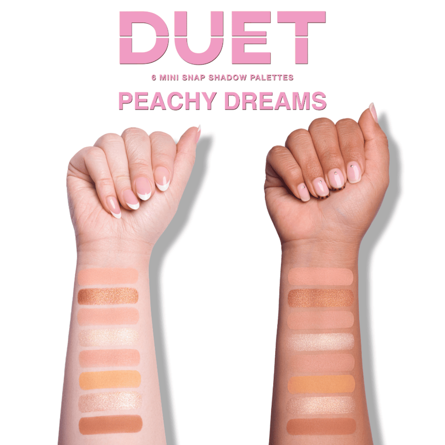 Paleta de Sombras DUET Beauty Creations - Peachy Dreams
