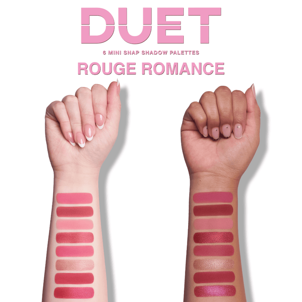 Paleta de Sombras DUET Beauty Creations - Rouge Romance