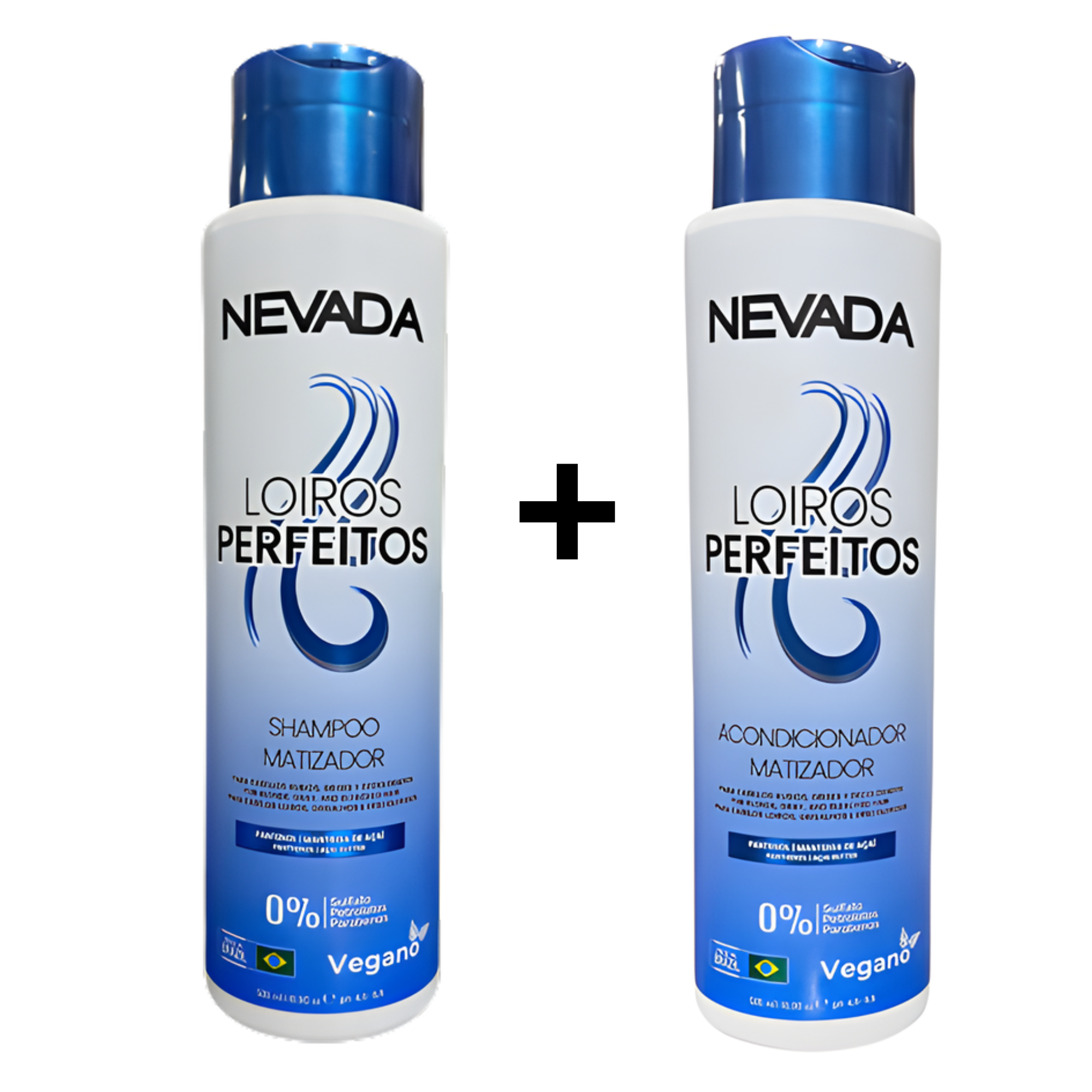 Pack Shampo y Acondicionador NEVADA Matizador - 500 Ml NEVADA Cosmeticos-skincare