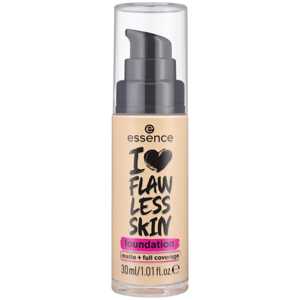 Base De Maquillaje I Love Flawless Skin de Essence - 30 Dark Porcelain ESSENCE Cosmeticos-skincare