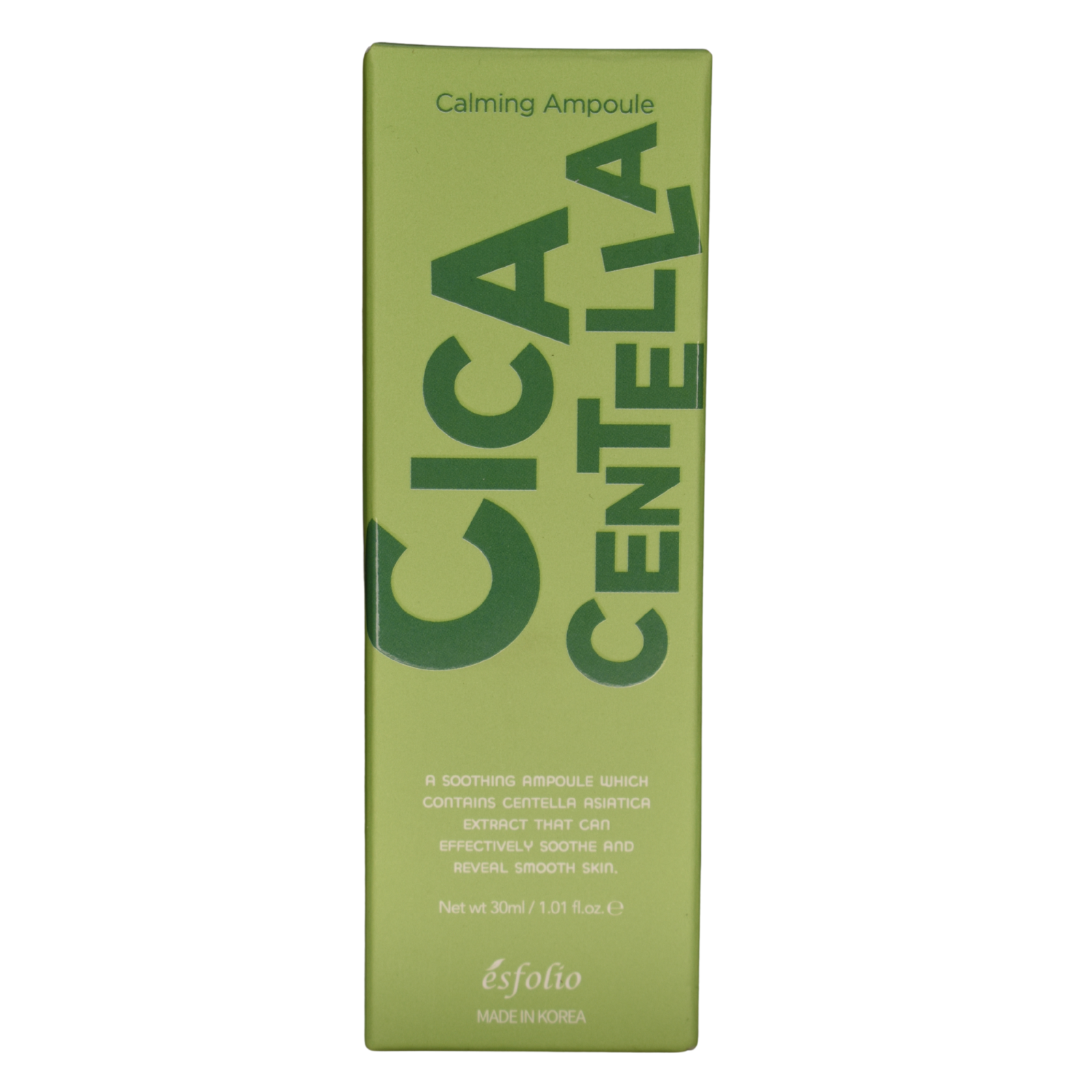 Serum Facial con Cica Centella Esfolio 30 Ml - 2658 ESFOLIO Cosmeticos-skincare