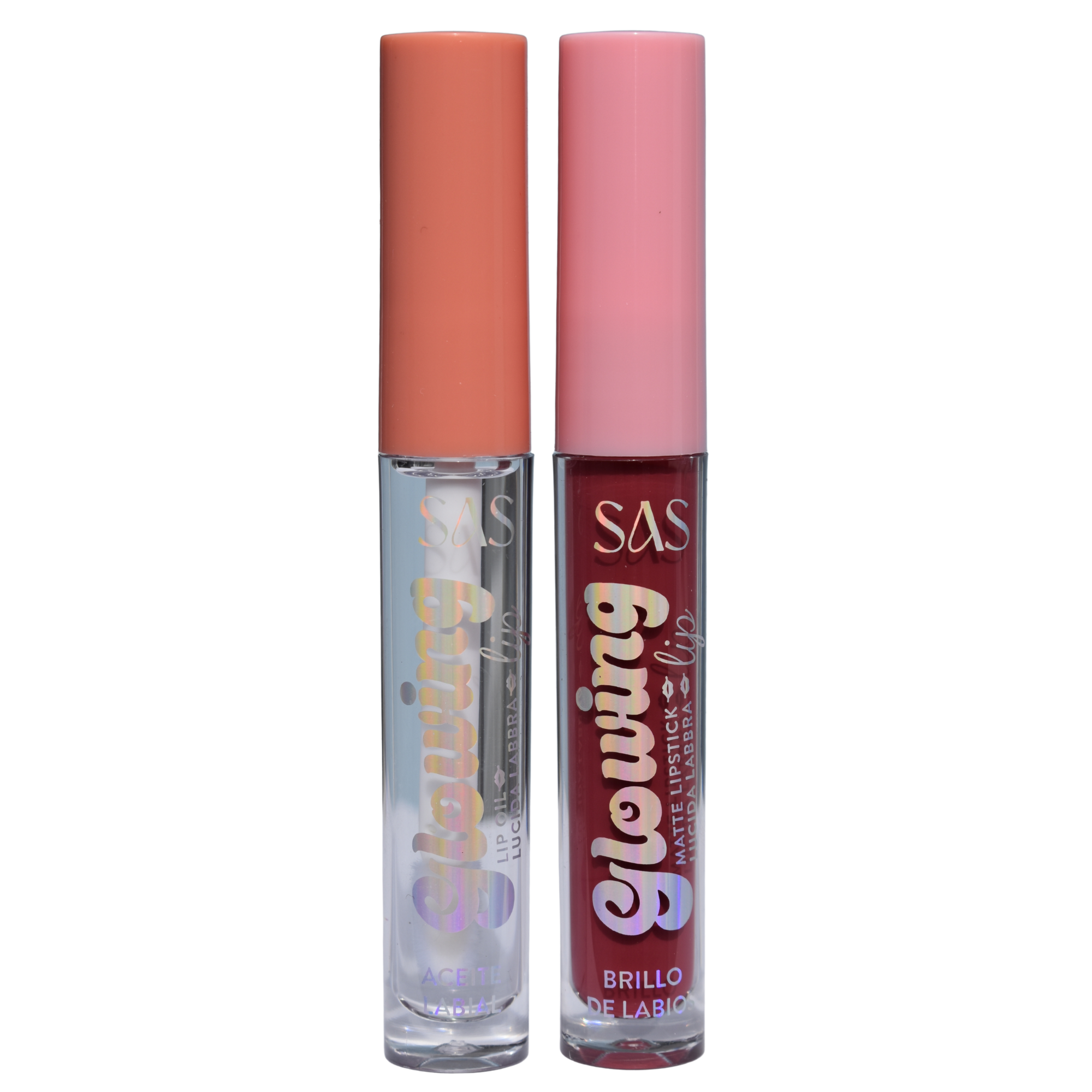 uo de Labial Liquido Mate + Brillo de Labios SAS Cosmetics - SAC089 - 04 SAS COSMETICS Cosmeticos-skincare