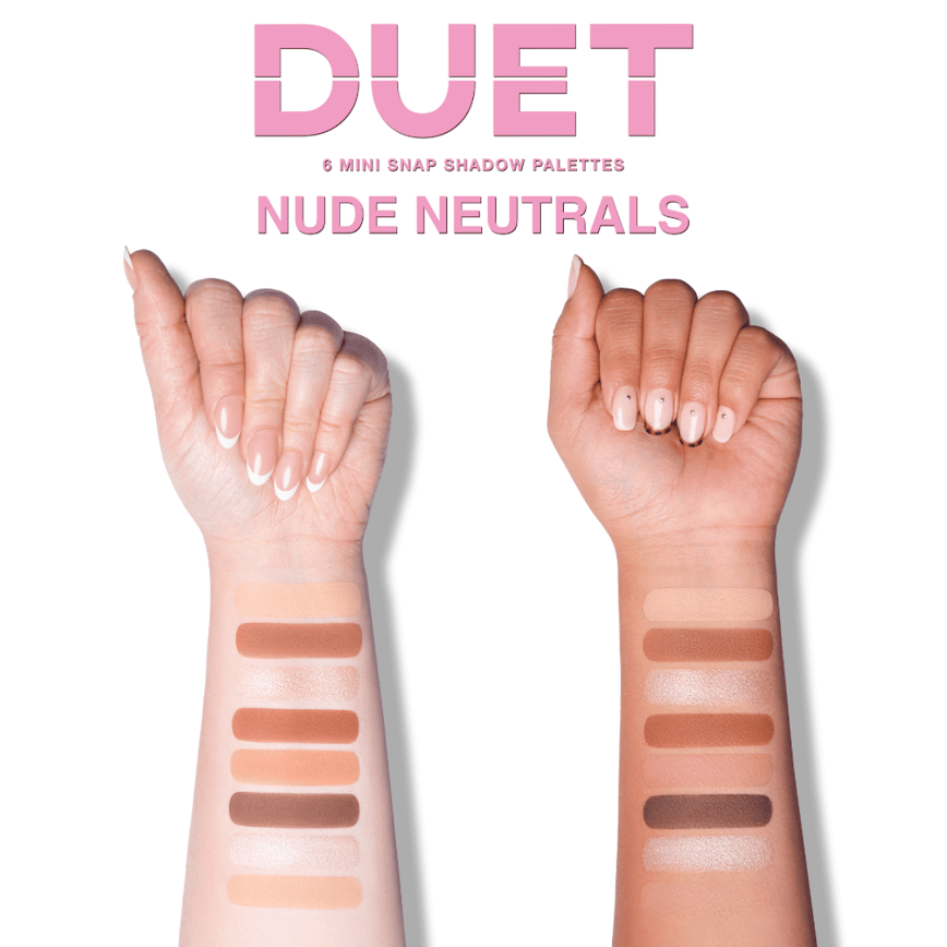 Paleta de Sombras DUET Beauty Creations - Nude Neutrals