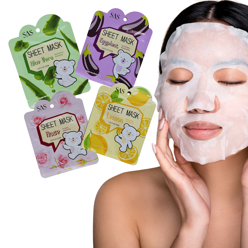 Mascarilla Facial SAS Cosmetics -Eggplant SAS COSMETICS Cosmeticos-skincare