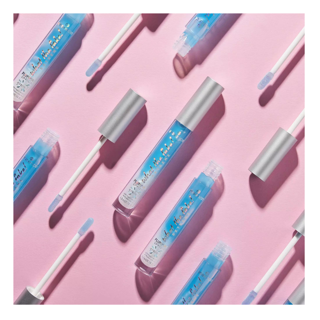Brillo Labial Essence Volumen Extremo Efecto Frio con Acido Hyaluronico y Vitamina E - 02 Ice Ice Baby! ESSENCE Cosmeticos-skincare