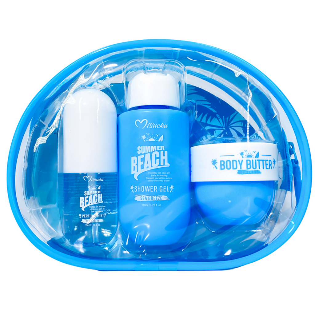 Mini Set Misucka Showe Gel, Body Mist y Manteca Corporal - 3 Piezas SEA BREEZE MISUCKA Cosmeticos-skincare
