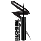 Delineador Liquido Epic Wear NYX Metalico waterproof - 01 Black Metal NYX Cosmeticos-skincare