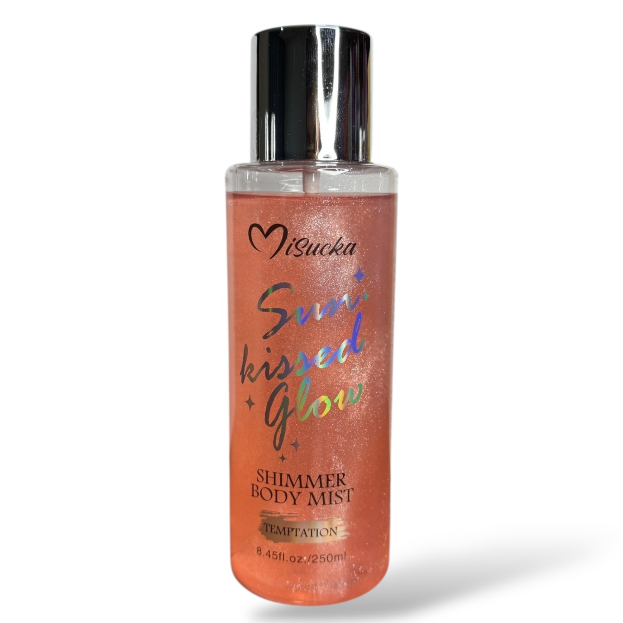 Body Mist Shimmer Misucka Temptation - 250 Ml Temptation - Z03 MISUCKA Cosmeticos-skincare