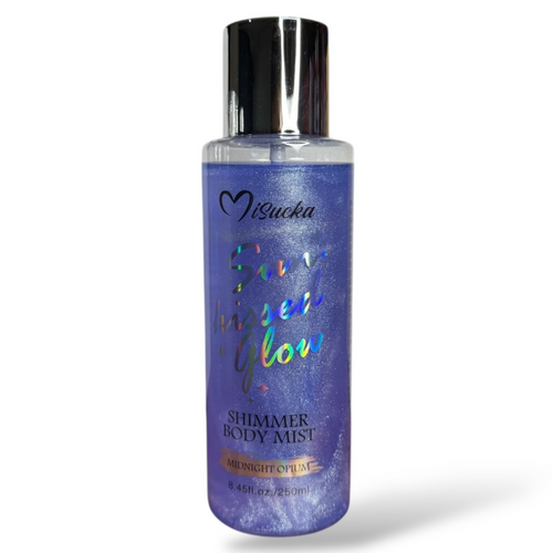 Body Mist Shimmer Misucka Midnight Opium - 250 Ml Black Opium Z04 MISUCKA Cosmeticos-skincare