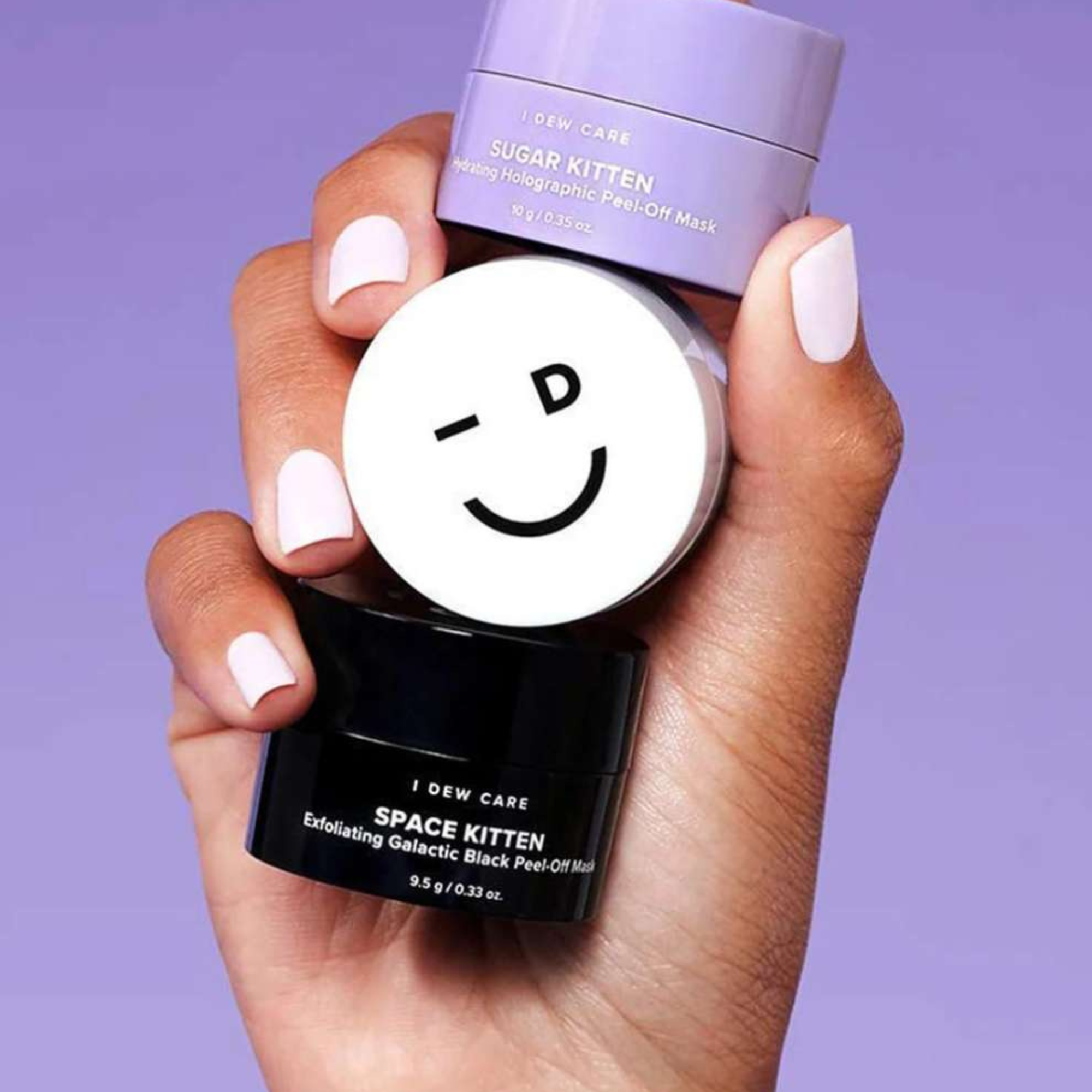 Mascarilla exfoliante de carbón peel-off solo zona t - space kitten 9 ml - AD71 I DEW CARE Cosmeticos-skincare