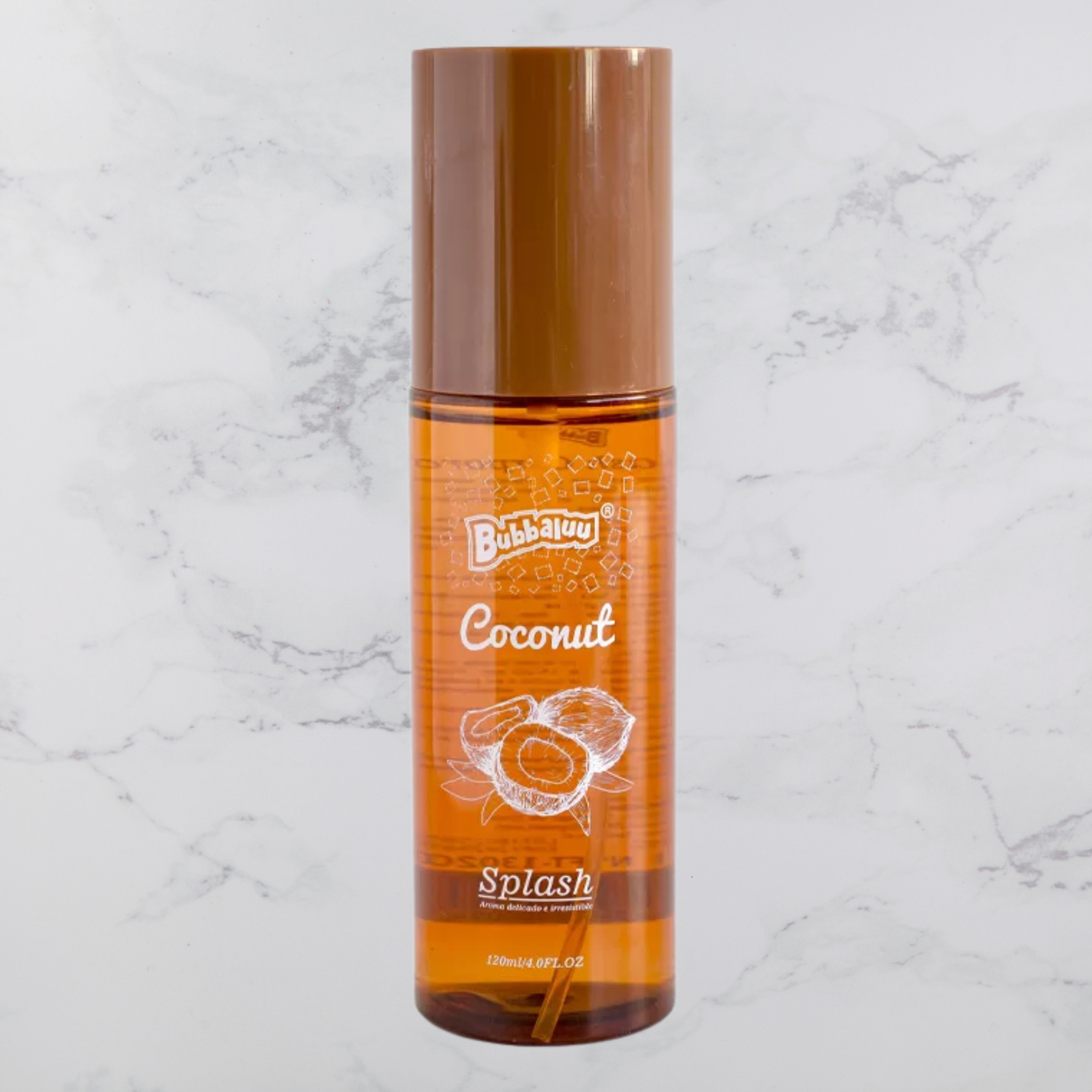 Splash Corporal Bubbaluu 120 Ml - COCONUT BUBBALUU Cosmeticos-skincare