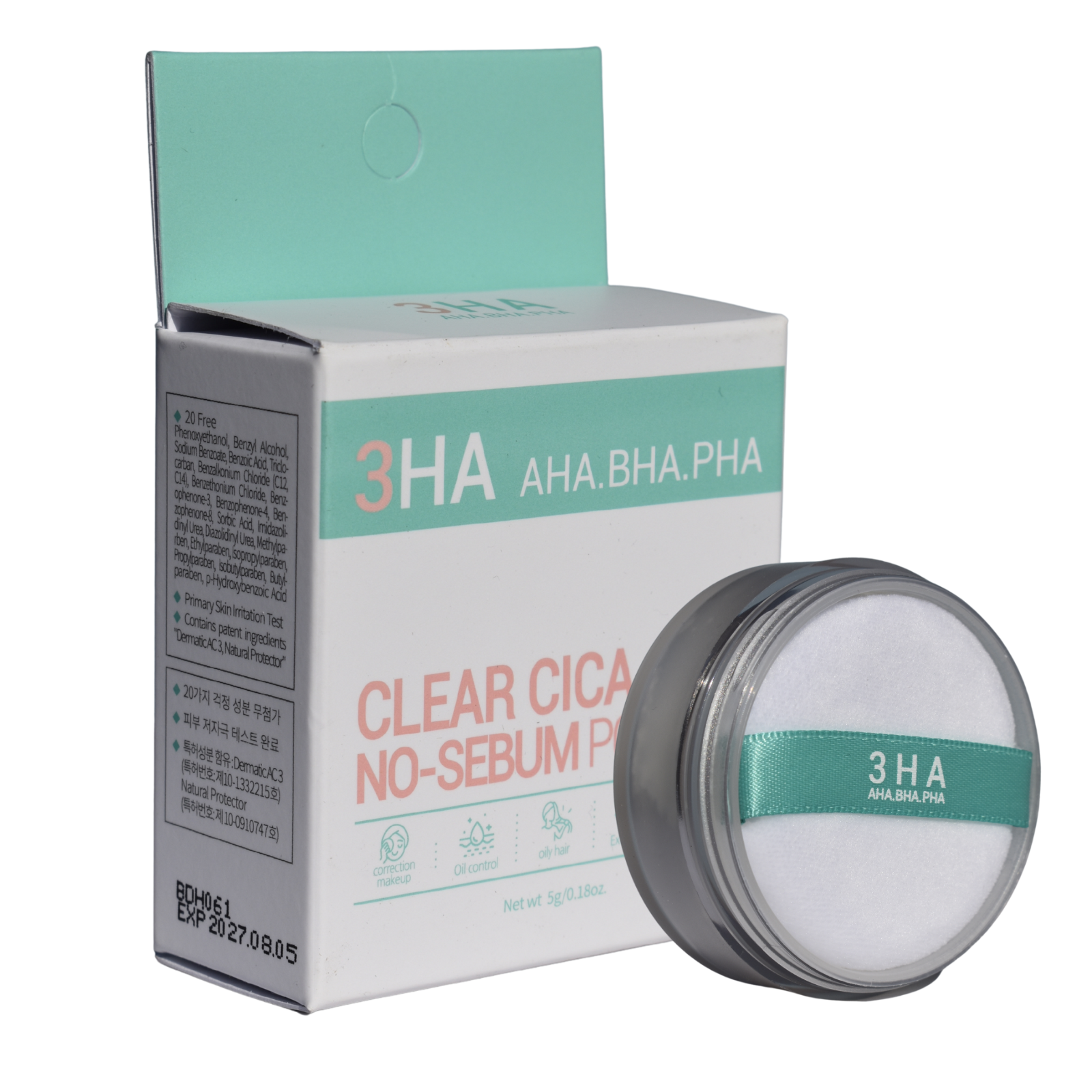 Polvo Suelto Anti Sebo Matificante 3HA Esfolio - 0059 ESFOLIO Cosmeticos-skincare