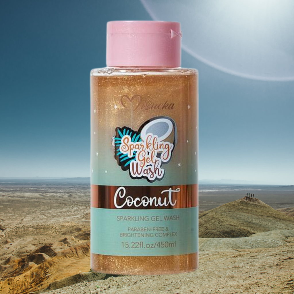 Gel de ducha con shimmer Coconut Misucka - 450 ml MISUCKA Cosmeticos-skincare