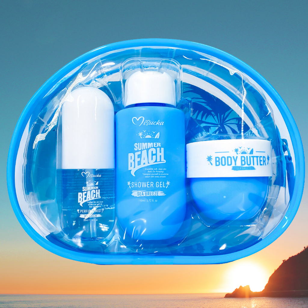 Mini Set Misucka Showe Gel, Body Mist y Manteca Corporal - 3 Piezas SEA BREEZE MISUCKA Cosmeticos-skincare