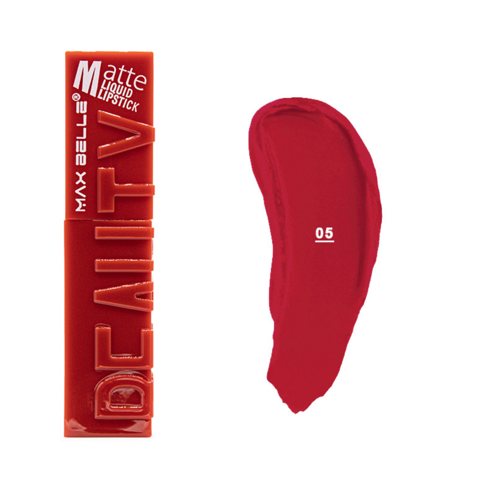 Labial Liquido Matte Dupe de Maybelline - MB011284 - Tono 05 MAX BELLE Cosmeticos-skincare