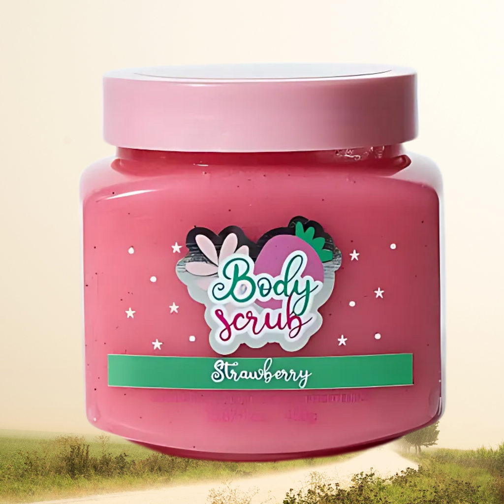 Exfoliante Hidratante e Iluminador Misucka 450g - Strawberry MISUCKA Cosmeticos-skincare