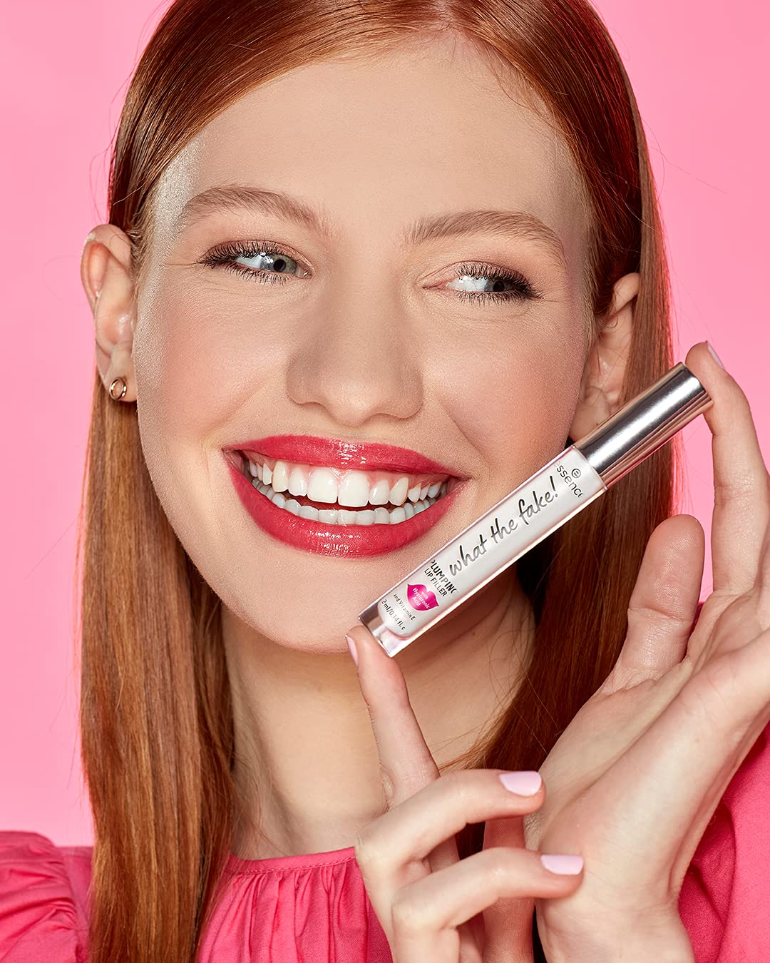 Brillo Labial Essence Efecto Volumen Con Acido Hyaluronico y Vitamina E - 01 Oh My Plump! ESSENCE Cosmeticos-skincare