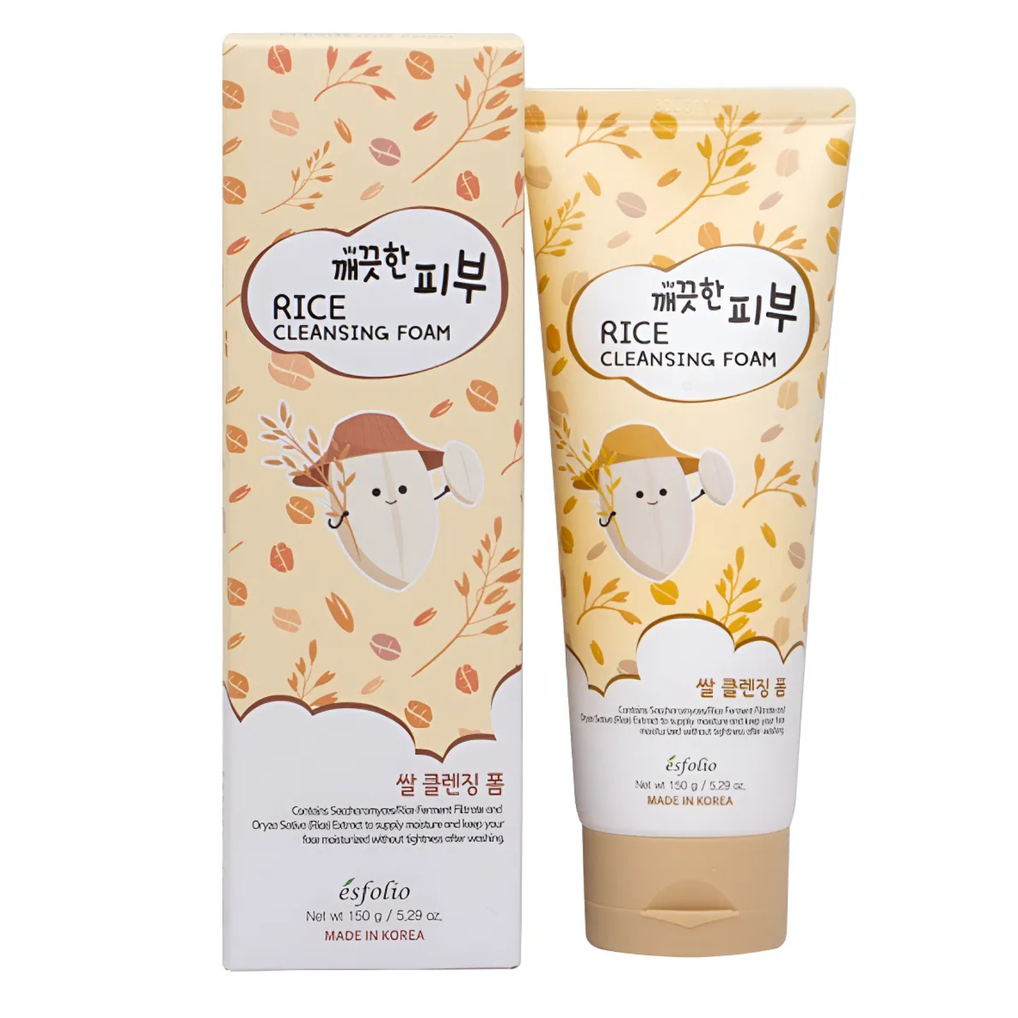 Espuma Limpiadora de Arroz Esfolio - 150G - 1216 ESFOLIO Cosmeticos-skincare