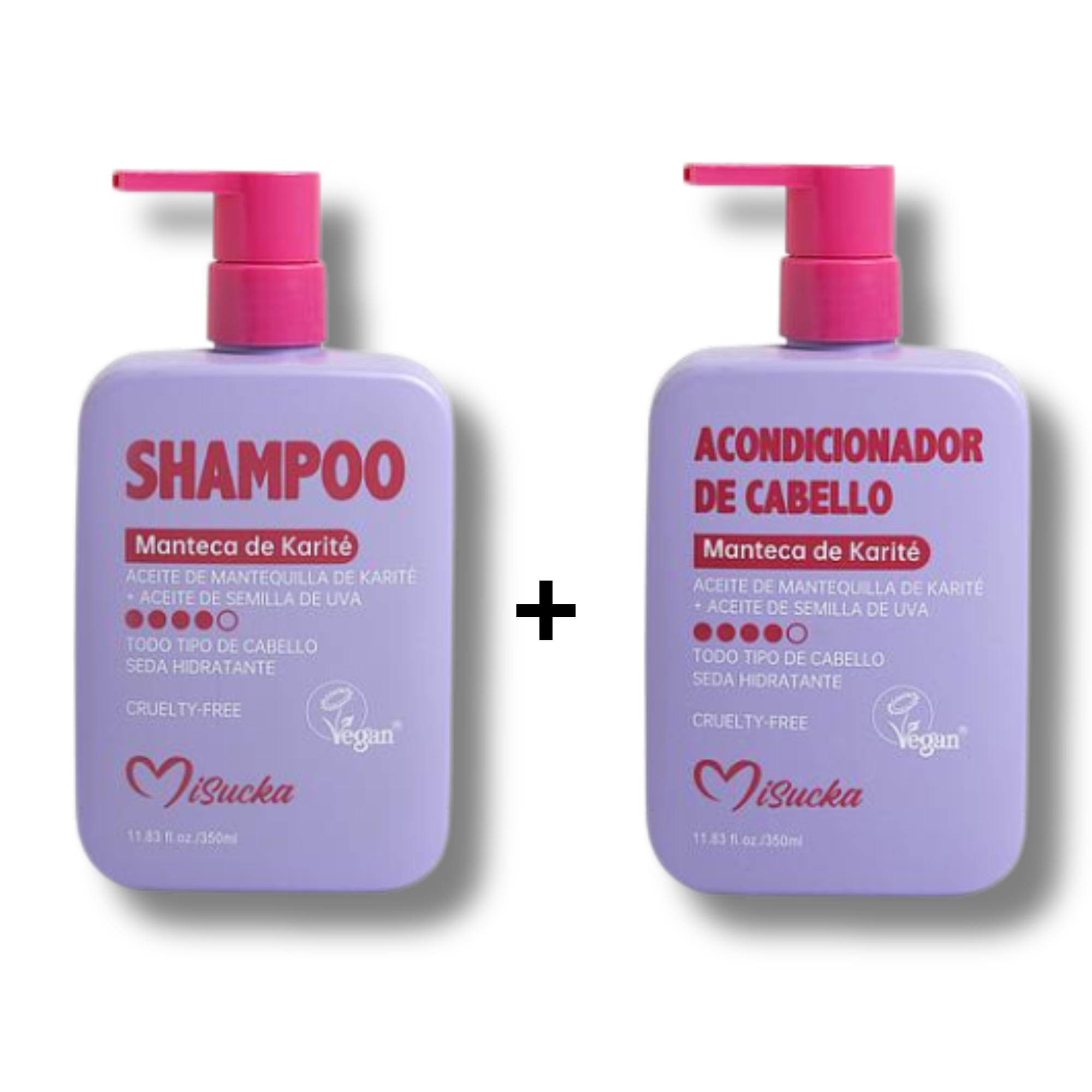 Pack Shampoo y Acondicionador MiSucka de Karité - A22 MISUCKA Cosmeticos-skincare