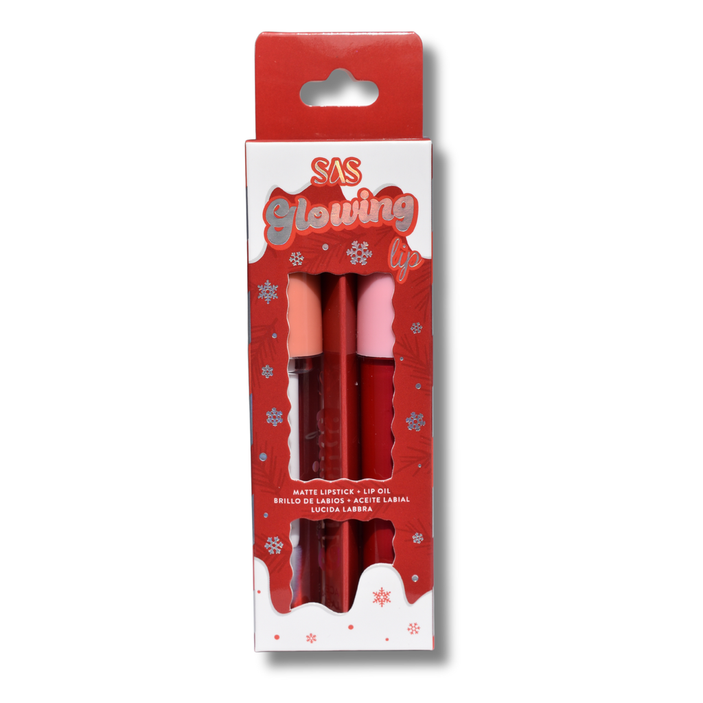 Duo de Labial Liquido Mate + Brillo de Labios SAS Cosmetics - SAC089 - 06 SAS COSMETICS Cosmeticos-skincare