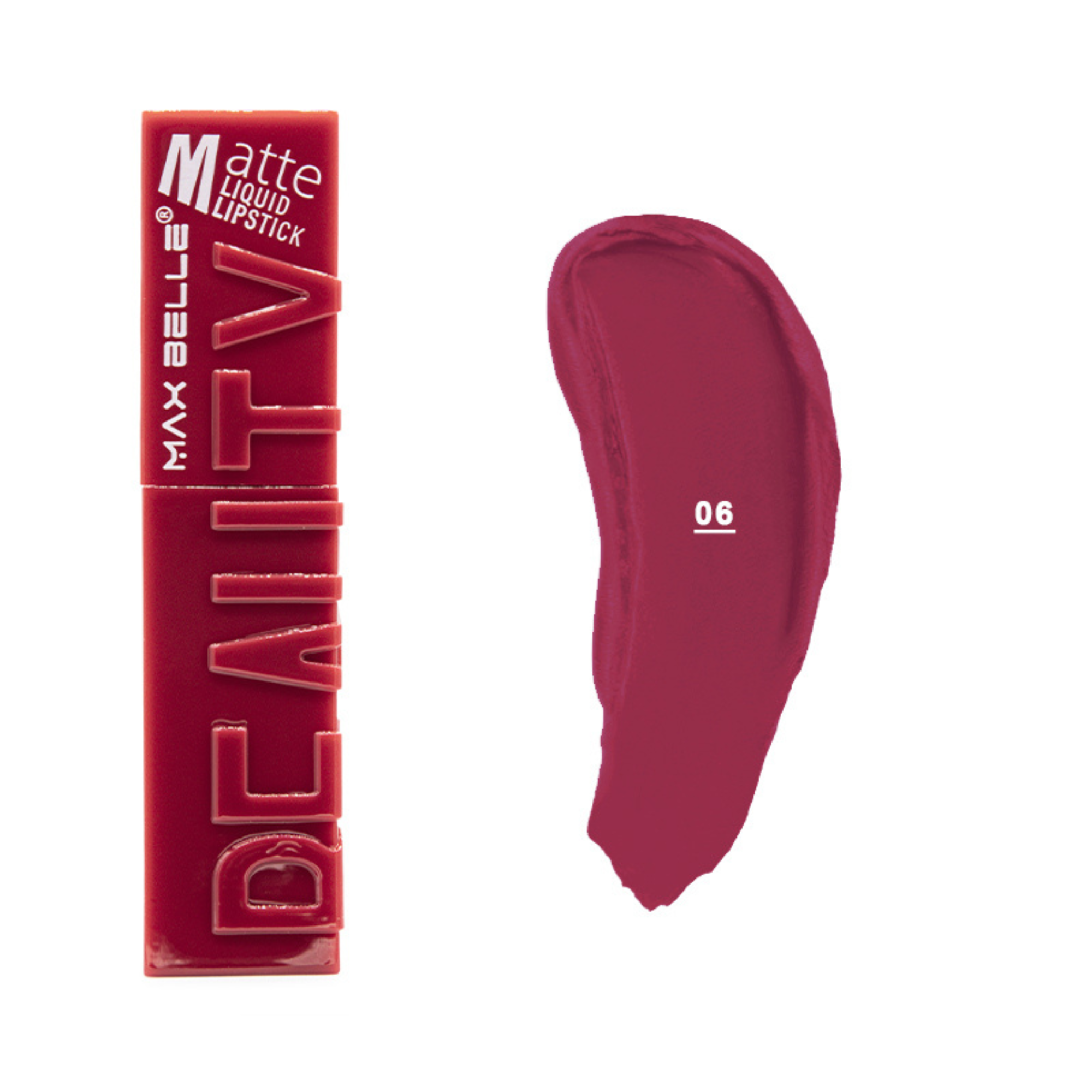Labial Liquido Matte Dupe de Maybelline - MB011284 - Tono 06 MAX BELLE Cosmeticos-skincare