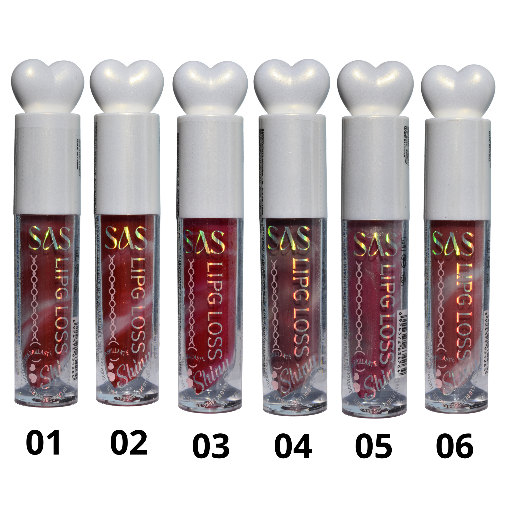 Brillo de Labios Marmolado SAS Cosmetics - SAC171 - 02 SAS COSMETICS Cosmeticos-skincare