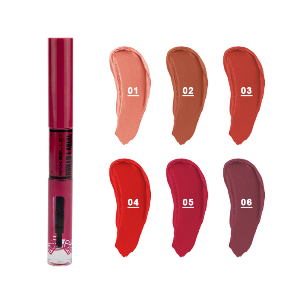 Brillo Labial 2 en 1 MAX BELLE Dupe de NYX - 01 MAX BELLE Cosmeticos-skincare