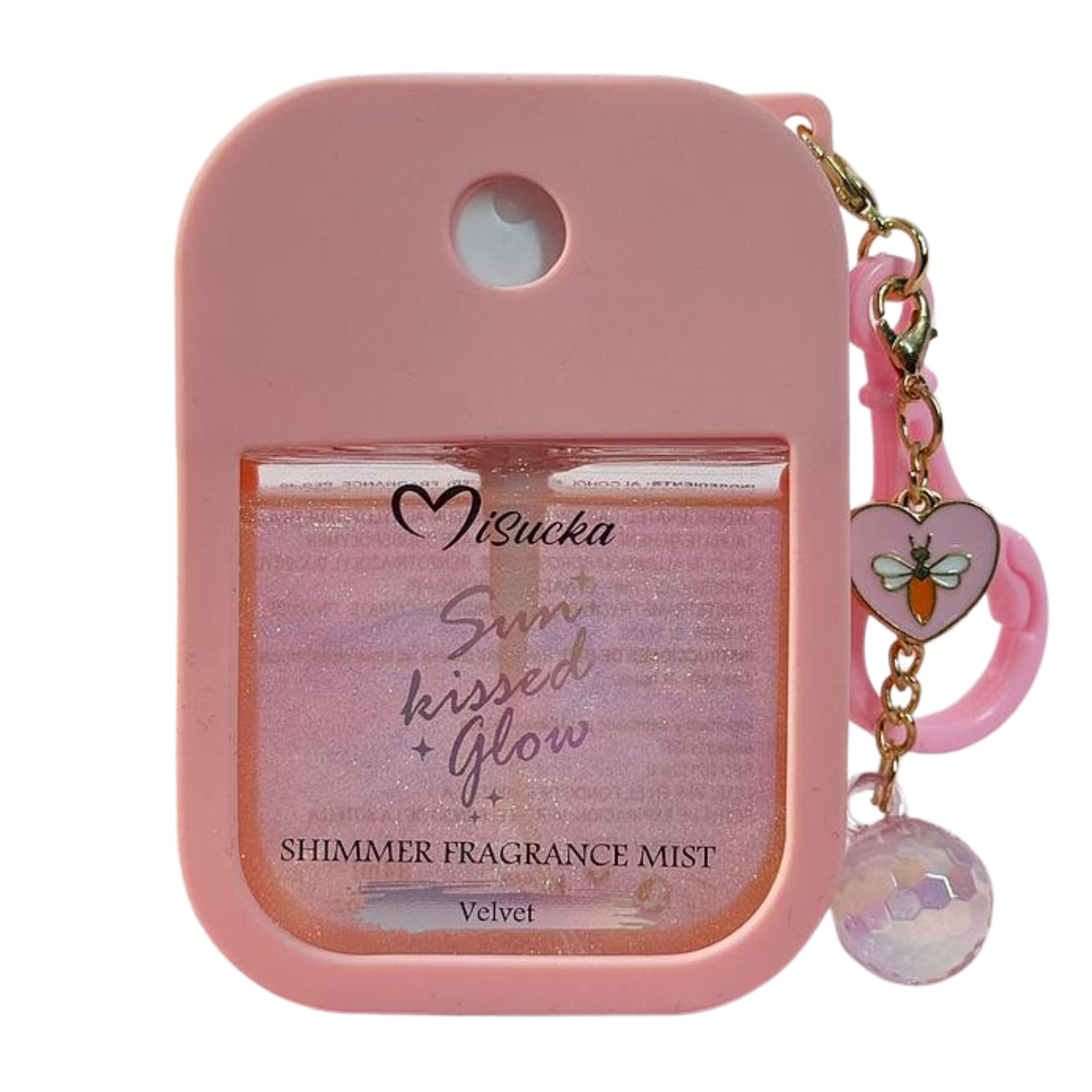 Body Mist Shimmer Misucka Colgante y Recargable 34Ml - Velvet MISUCKA Cosmeticos-skincare