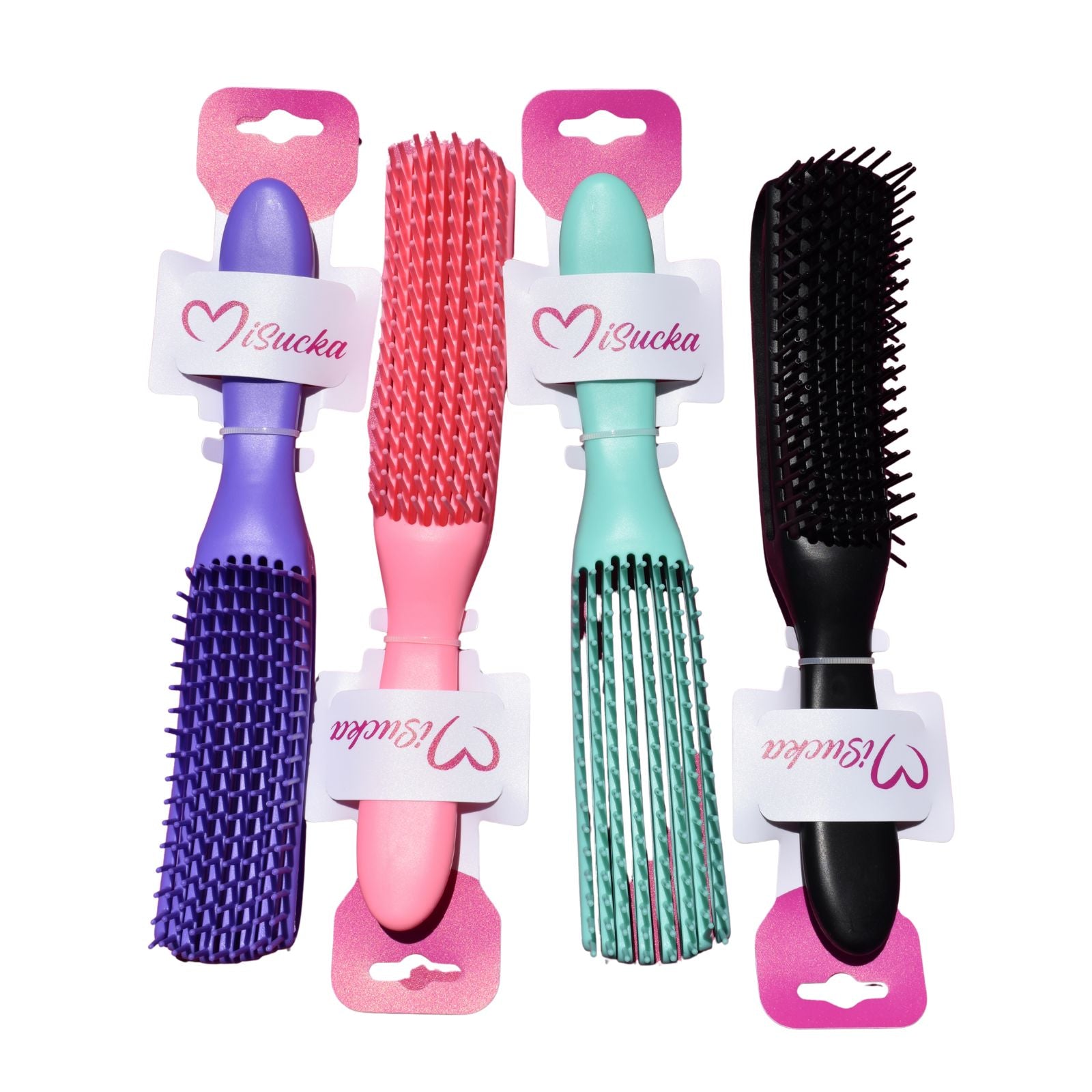 Cepillo para el Cabello Rizado / Curly Misucka Alta Calidad, Se Envian Colores Surtidos - AT15