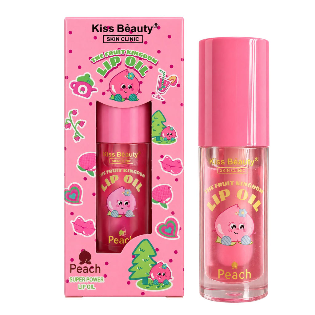 Aceite Labial Kiss Beauty Lip Oil 1448 - Peach