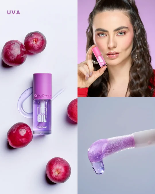 Aceite Labial Ruby Rose Lip Oil 8221 - UVA