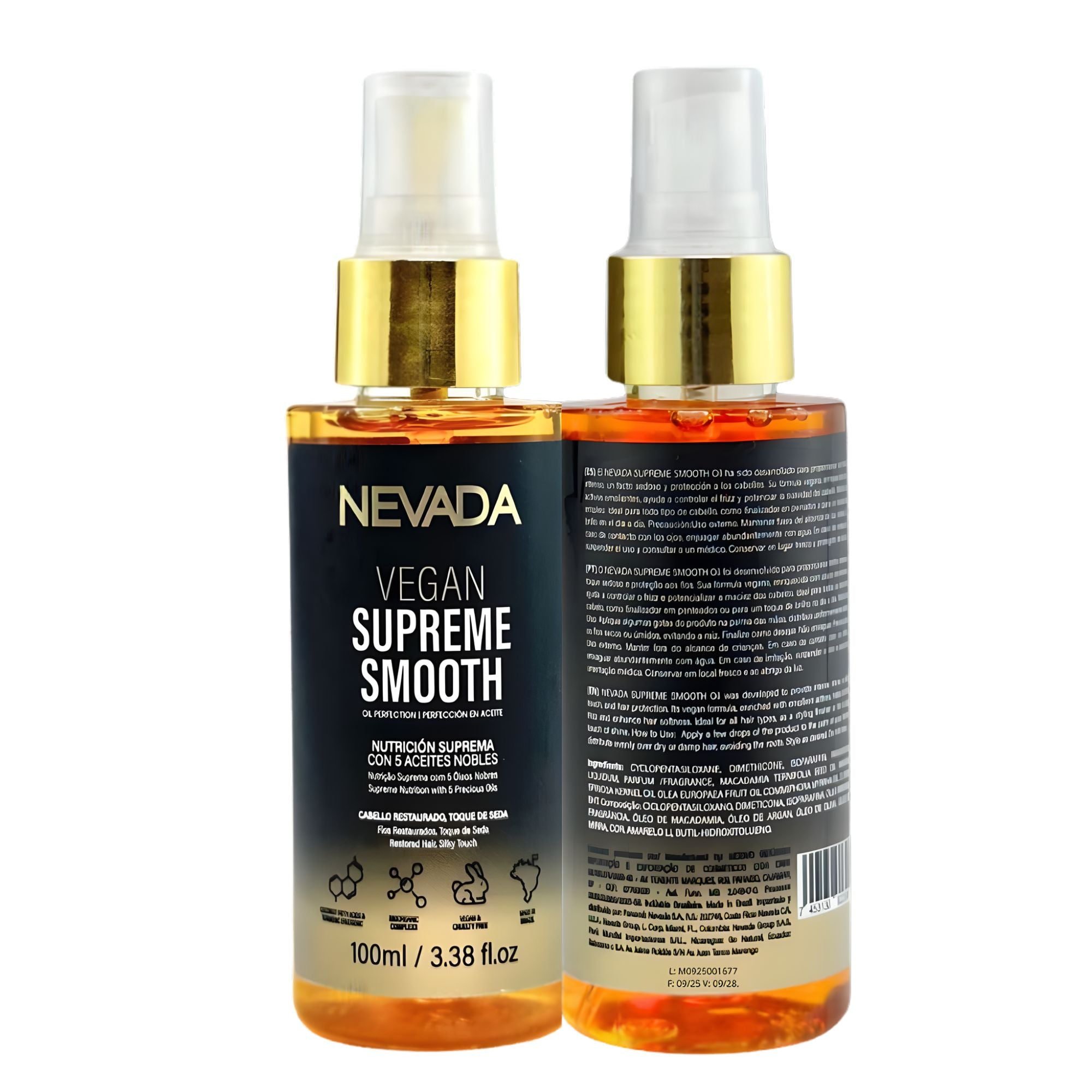 Aceite Capilar Nutricion Extrema NEVADA - 100 ML Supreme Smooth