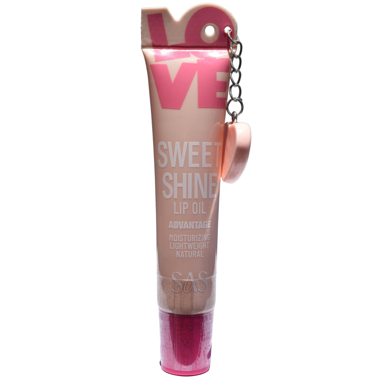 Aceite Labial LOVE Sweet Shine SAS Cosmetics - SLG011 - Tono 02