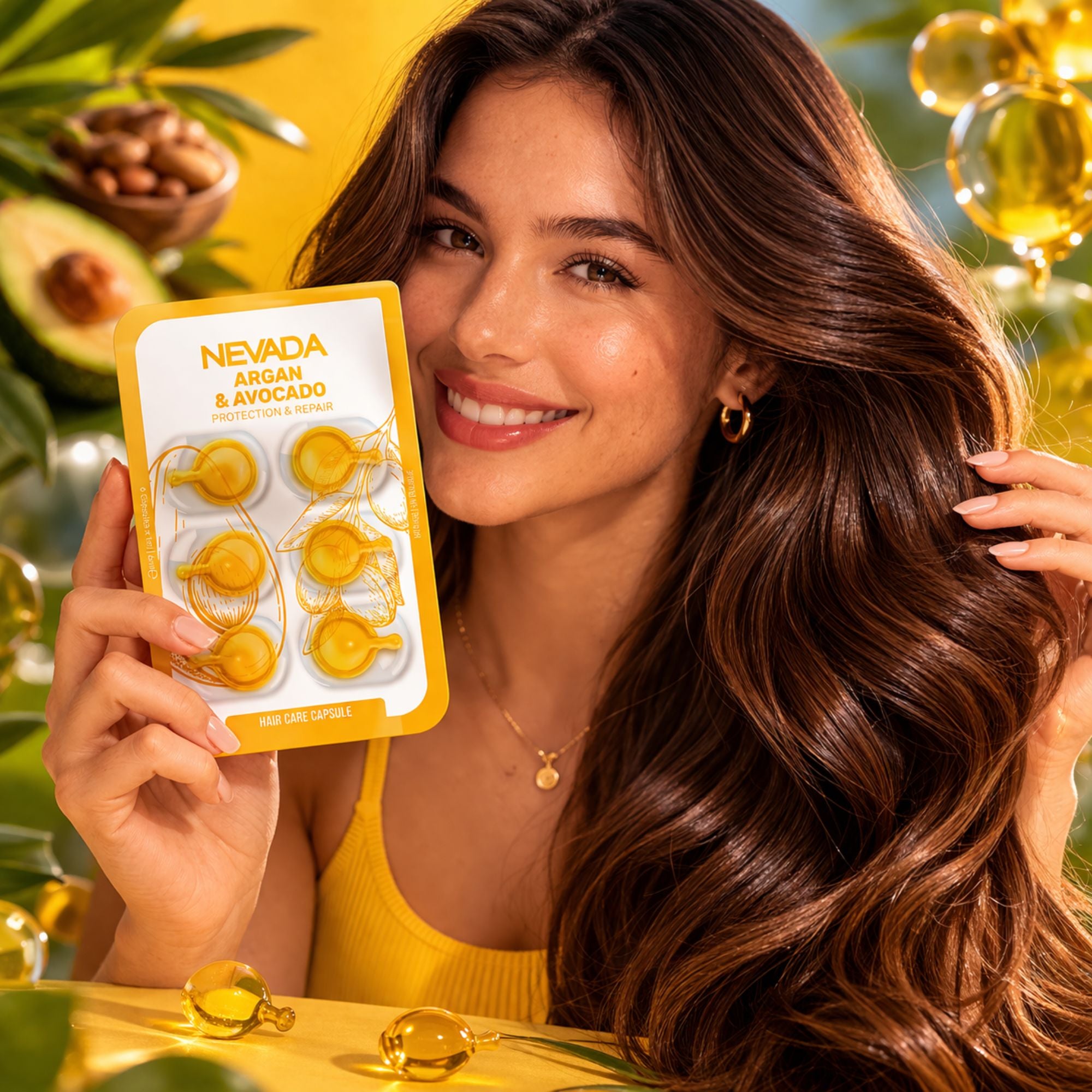 Ampollas Capilares Argan y Palta Nevada 6 Capsulas - AU191