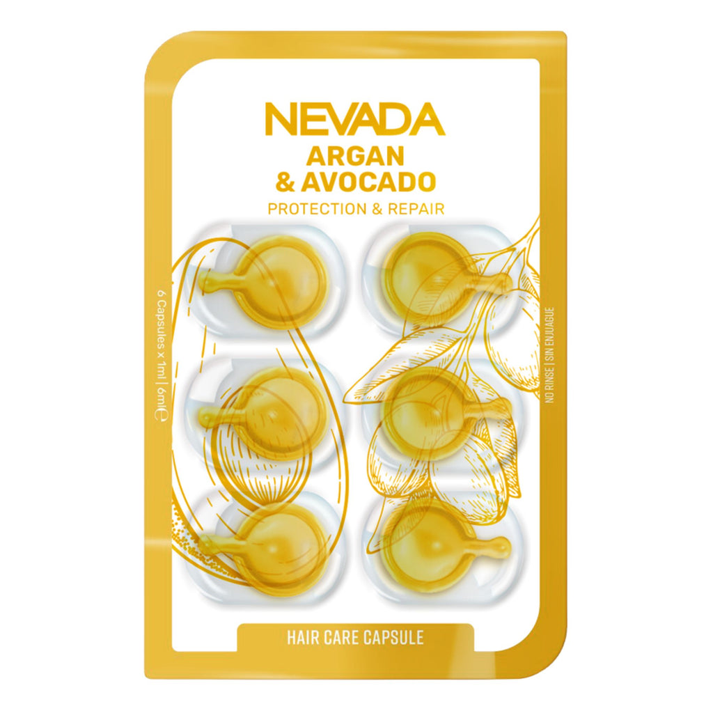 Ampollas Capilares Argan y Palta Nevada 6 Capsulas - AU191