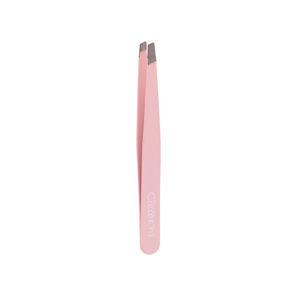 Pinzas para Ceja BEAUTYCREATIONS Tweezer Light Pink. Beauty Crations Cosmeticos-skincare