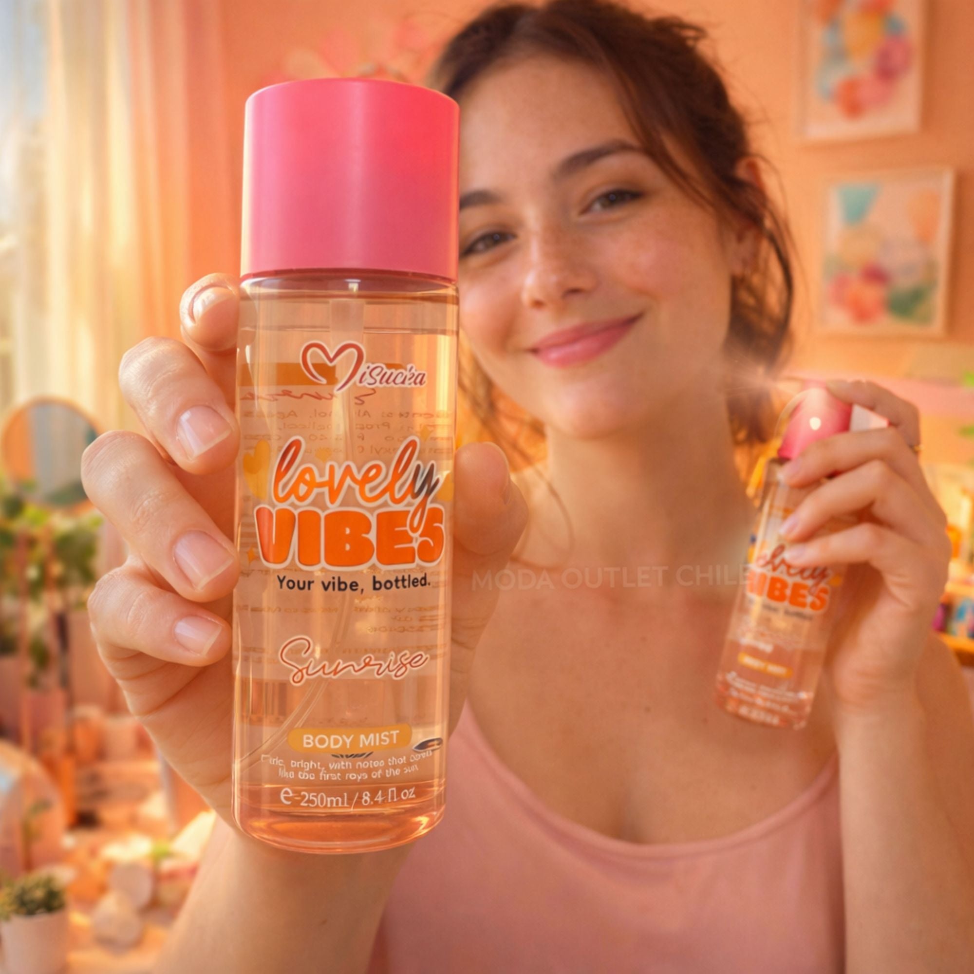 Body Mist Lovely Vibes de Misucka – 250 ml - Sunrise