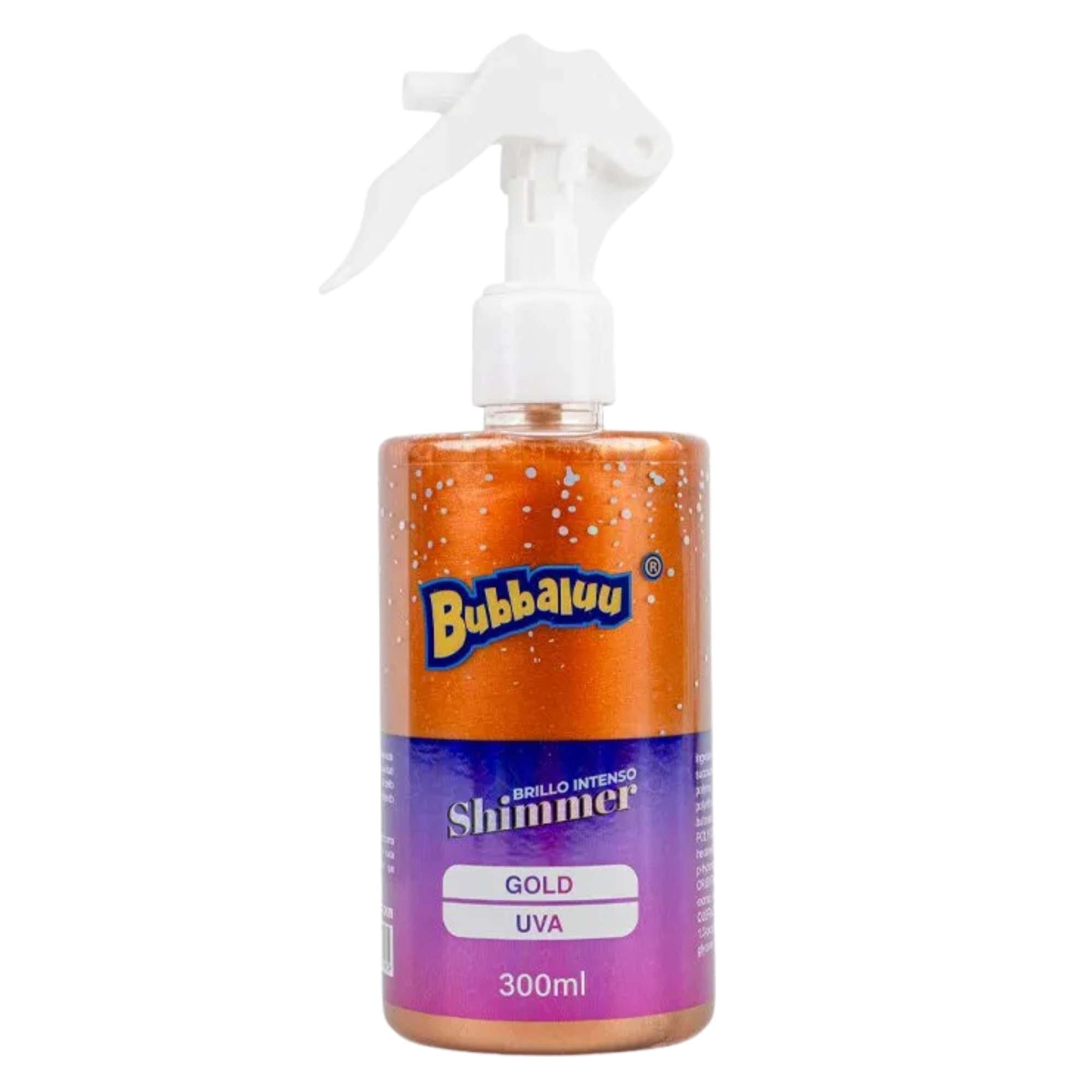 Brillo Corporal Multiuso Bubbaluu 300 ML - GOLD
